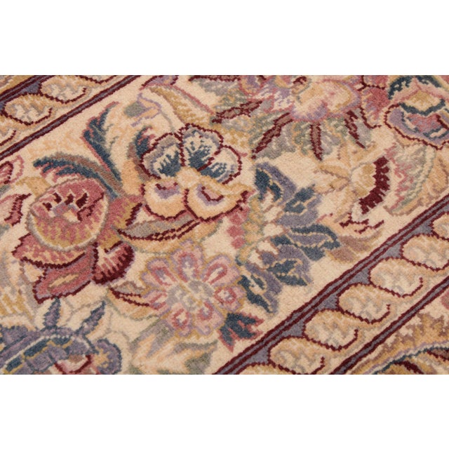 Elegant Heritage Pak-Persian Beige/Gold Wool Rug - 9'1'' X 12'2'' For Sale In New York - Image 6 of 9