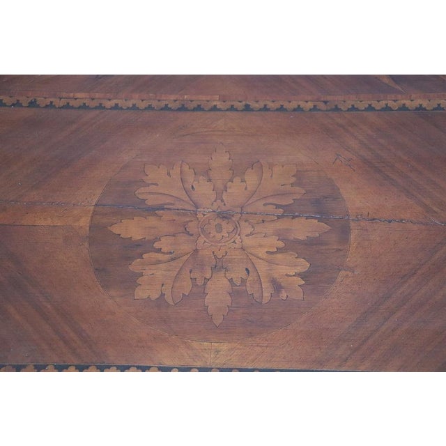 Chest of Drawers with Inlay Walnut, 1960s For Sale - Image 3 of 14