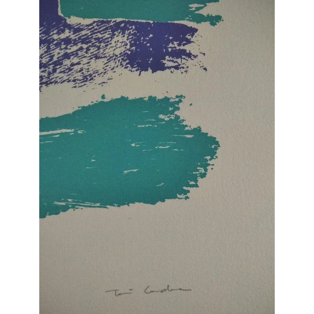 Paper Toni Cardona, Composition, 1982, Lithograph For Sale - Image 7 of 8