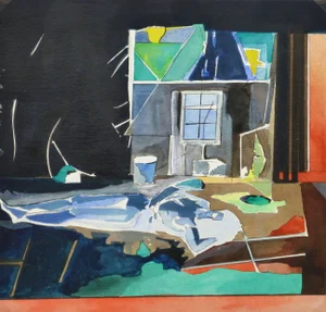 Abstract Watercolor - Modern Living