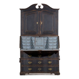Antique Baroque Cabinet in Wood, 1800 For Sale