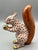 1990s Vintage MCM Herend Rust Fishnet Squirrel Figurine For Sale - Image 5 of 7