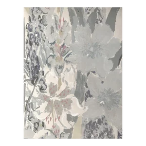 Vintage Schumacher Hand-Printed Wallpaper Flora Rolls
