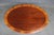 Henkel Harris Oval Mahogany Coffee Table With Banded Inlaid Top For Sale - Image 11 of 17
