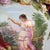 Large German Dresden Figural, Scenic & Floral Lidded Porcelain Palace Urn C1880 For Sale - Image 15 of 18