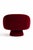 Maroon Batik Burgundy Velvet Chair by Alexandre Ligios For Sale - Image 8 of 12