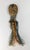 Chinese 19th Century Chinese Silk Embroidered Forbidden Stitch Robe or Hair Embellishment For Sale - Image 3 of 13