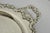 Vintage Extra Large Oval Silver Plated Serving Platter Bar Tray W/ Smoked Finish For Sale - Image 9 of 12
