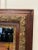 Antique Traditional Victorian Gold Ornate Gesso & Solid Wood Walnut Finish Mirror For Sale - Image 11 of 11
