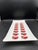 Mid-Century Modern Large Mid 20th Century Georges Briard Glass Strawberry Serving Tray For Sale - Image 3 of 12