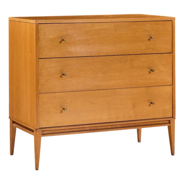 Paul McCobb for Planner Group Mid Century 3-Drawer Chest Dresser For Sale