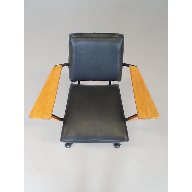 Metal Legnano Office Chair from Velca, 1950s For Sale - Image 7 of 14