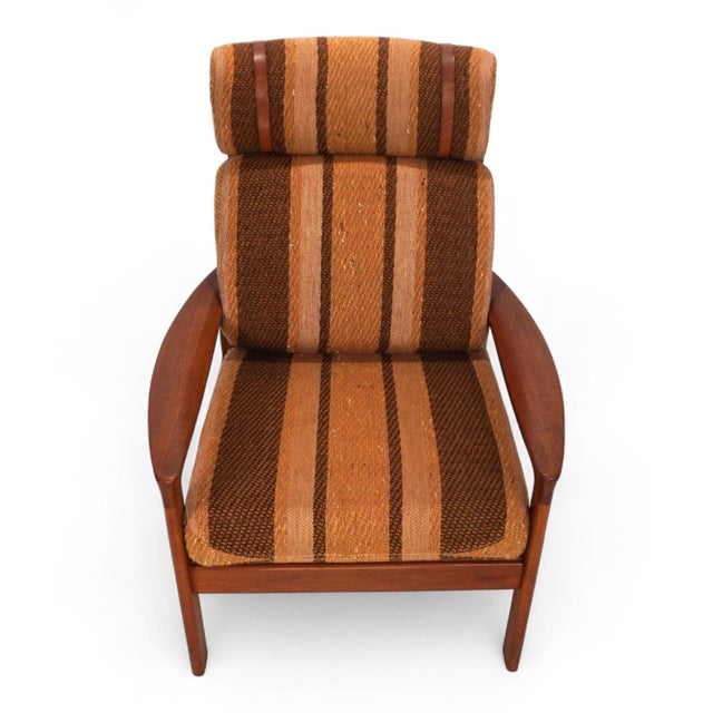 Vintage Teak Lounge Chair by Arne Wahl Iversen for Comfort, 1960 For Sale - Image 11 of 17