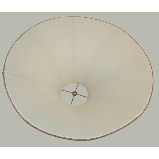 Brown Monumental Tyndale for Frederick Cooper Gadrooned Urn Lamp, Chicago, C. 1970s–80s For Sale - Image 8 of 18