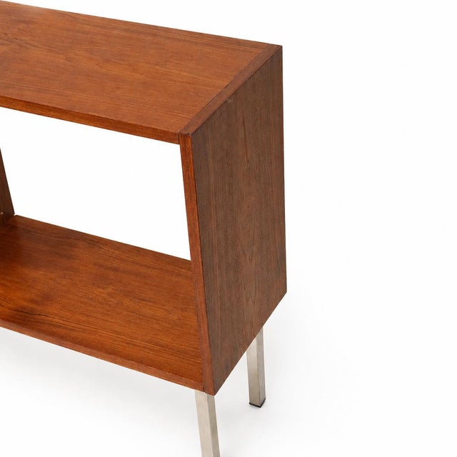 Vintage Open Bookcase in, 1960s For Sale - Image 3 of 6