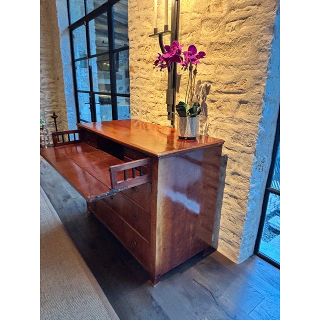 Wood Mid 19th Century Beidermeier Butler's Secretary For Sale - Image 7 of 13