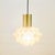 Mid-Century Modern Large Mid-Century Amber Bubble Glass Ceiling Light by Helena Tynell for Limburg, Germany, 1960s For Sale - Image 3 of 10