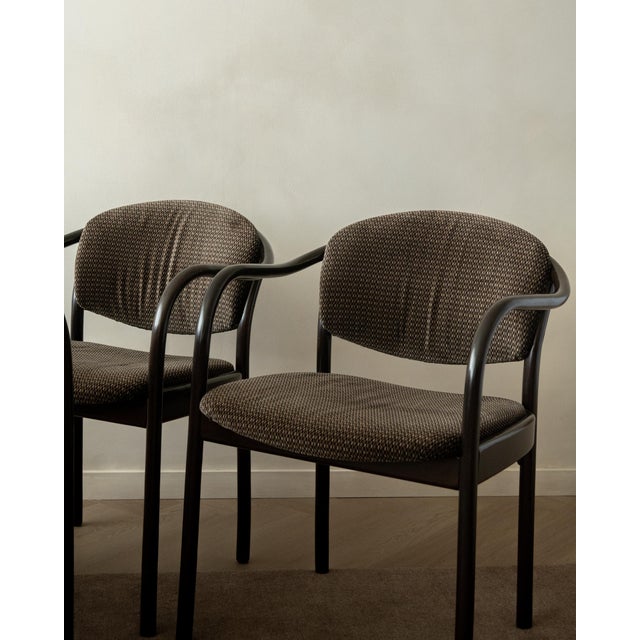 Vintage 235 F Bentwood Dining Chairs by Hartmut Lohmeyer for Thonet, 1980s, Set of 4 For Sale - Image 9 of 18