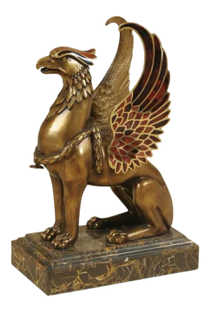 Maitland-Smith Griffin Sculpture