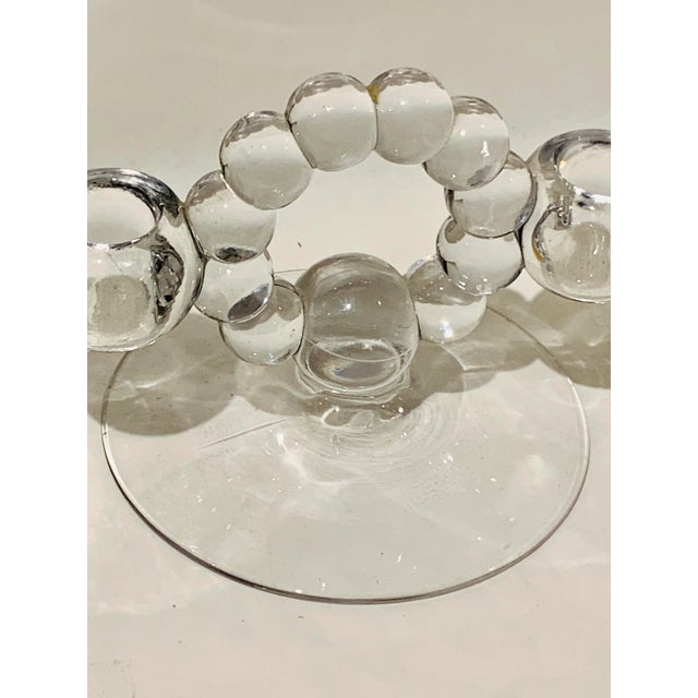 Vintage Imperial Candlewick Candle Holders- Set of 2 For Sale In Washington DC - Image 6 of 7