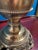 Antique Exquisite Ornate Victorian Bronze Oil Lamp 1900's For Sale - Image 15 of 18