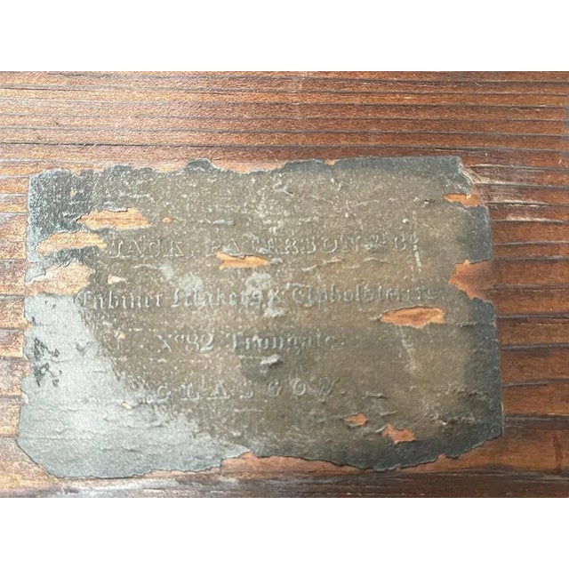 19th Century Scottish Dressing Table with Mirror by Jack, Paterson & Co. For Sale - Image 4 of 9