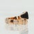 Bulgari Bvlgari Bulgari Serpenti Viper Diamonds & Onyx Ring in 18k Rose Gold, Size 8 For Sale - Image 4 of 14