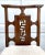 Set of 5 Asian Carved Wood Dining Chairs For Sale - Image 4 of 12