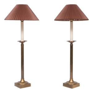 Bronze Table Lamps from Kullmann Lampen, Germany, 1970s, Set of 2