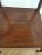 Brown Vintage Art Nouveau Side Table in Oak For Sale - Image 8 of 8