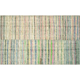 1960s Turkish Rag Kilim For Sale