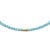Modern Tiny Turquoise 14k Gold Bracelet For Sale - Image 3 of 5