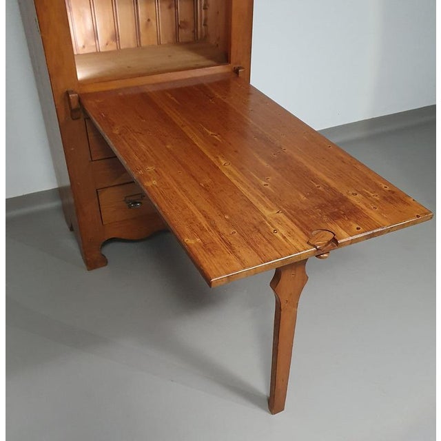 Cupboard with Fold-Down Table For Sale - Image 16 of 18