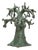 TM, Baobab Tree Sculpture with Birds, 1980s, Bronze For Sale