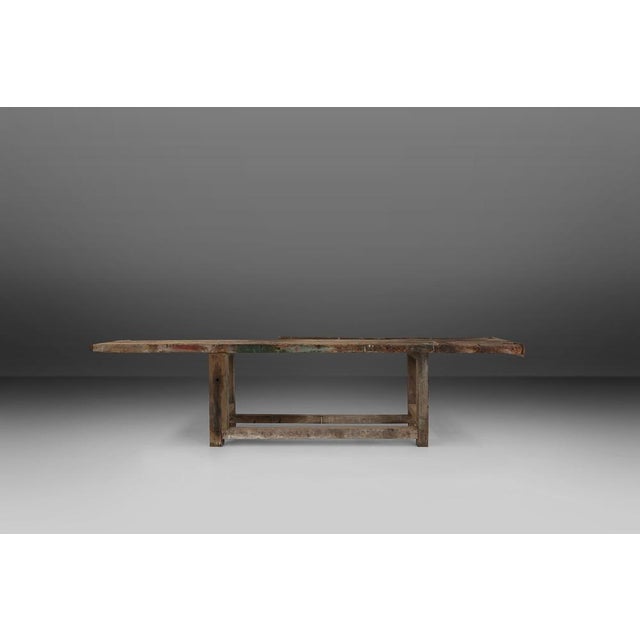 Rustic Large Rustic Workbench, 1850s For Sale - Image 3 of 18