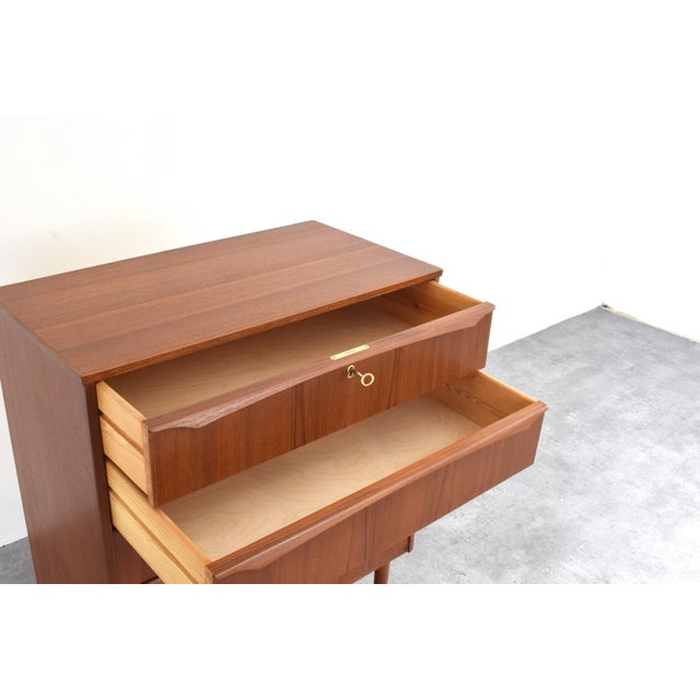 Mid-Century Modern Danish Teak Chest of Drawers, 1960s For Sale - Image 13 of 16