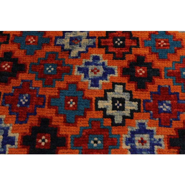 1990s Contemporary Vintage Balouchi Wool Rug - 5'1 X 6'8 For Sale - Image 4 of 9