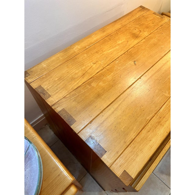 Wood Chest of Drawers from Maison Regain, 1980s For Sale - Image 3 of 8