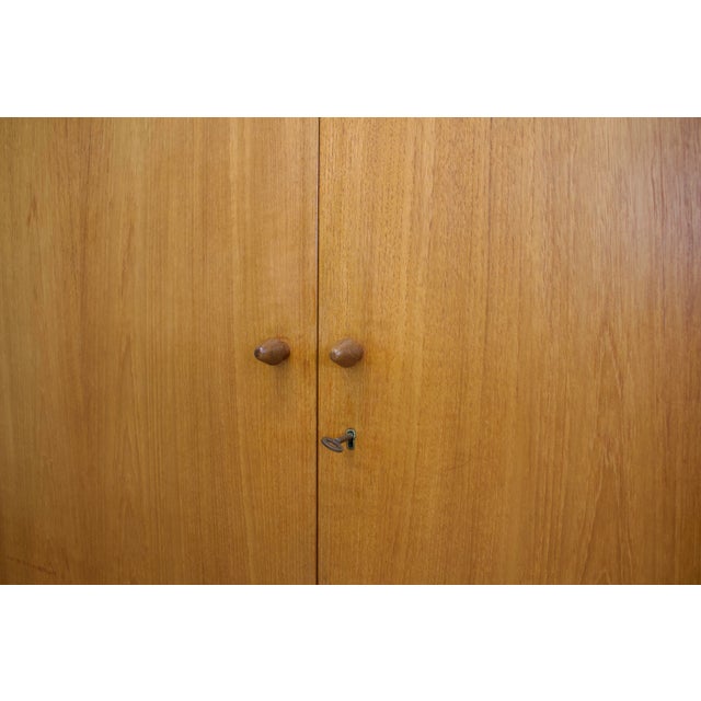 Mid-Century Teak Wardrobe, 1960s For Sale - Image 9 of 14