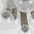 Metal Ceiling Chandelier in Metal and Glass, Italy, 1970s For Sale - Image 7 of 10