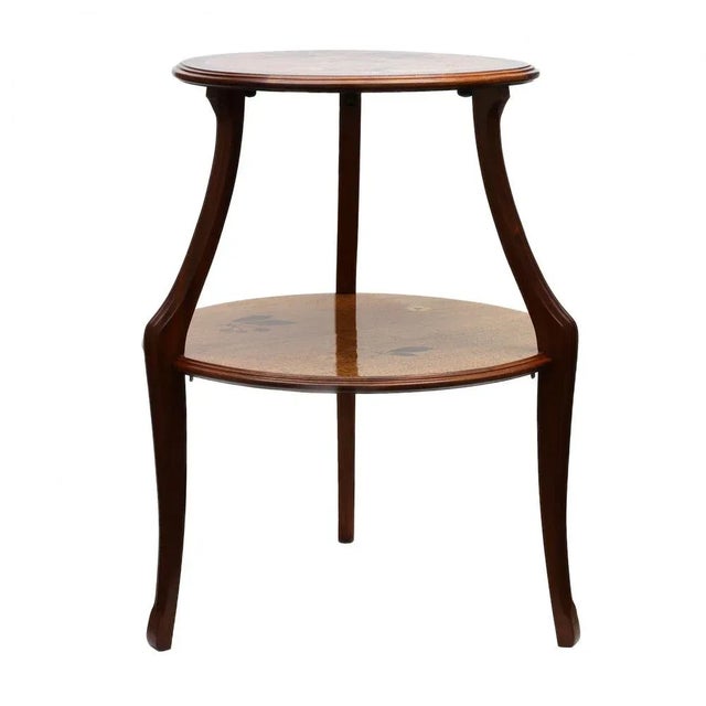 Art Nouveau Table in Inlaid Wood by Louis Majorelle, 1890s For Sale - Image 3 of 7