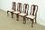 Henkel Harris Queen Anne Solid Mahogany Dining Chairs, Set of Four For Sale - Image 14 of 14