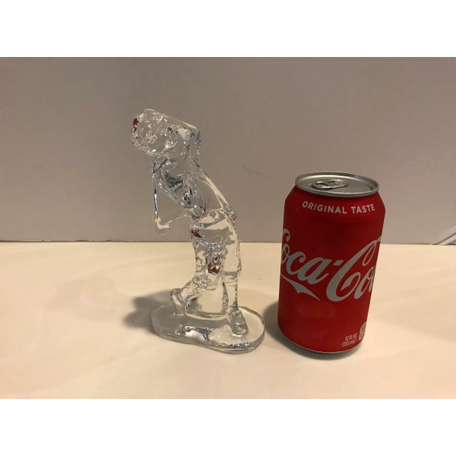 Waterford Vintage Waterford Male Golfer in Full Swing Figurine For Sale - Image 4 of 7