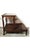 Early 20th Century Vintage Traditional 3 Tier Wooden Step Ladder Decorative Display, Side Table For Sale - Image 5 of 6