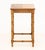 Modern Faux Bamboo Oak Side Table For Sale In New York - Image 6 of 7