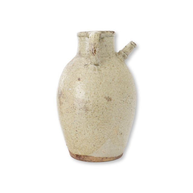 Large Antique French Glazed Terracotta Confit Pot For Sale In Los Angeles - Image 6 of 7