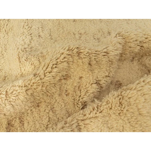 Beige Berber Rug, 1960s For Sale - Image 8 of 12
