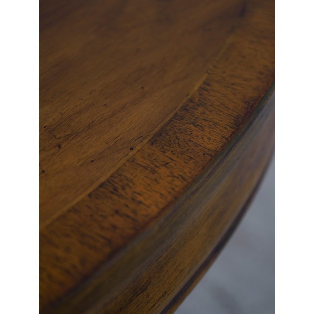 Pair of Continental Style 2 Tier 1 Drawer Pedestal Lamp End Tables For Sale - Image 11 of 17