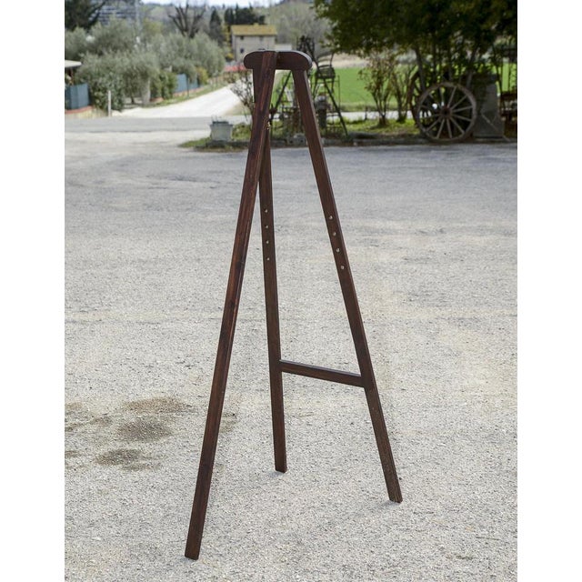Italian Painters Easel in Wood, 1920s For Sale - Image 4 of 18