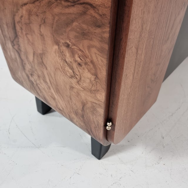Art Deco Bar Cabinet by Jindrich Halabala for Up Závody, 1940s For Sale - Image 11 of 15